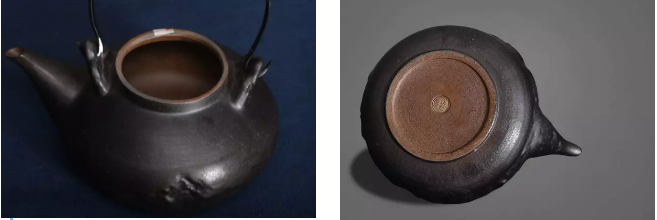 粗瓷茶具-大宋定窯黃山提梁壺局部細節 粗瓷茶具-大宋定窯黃山提梁壺局部細節