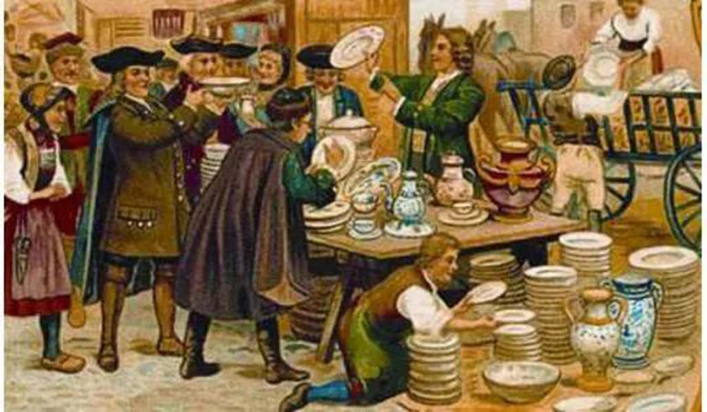 當(dāng)時(shí)的歐洲人，非常癡迷于中國的陶瓷